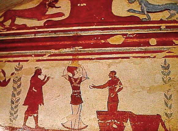 Tomb of the Jugglers Fresco, Tarquinia